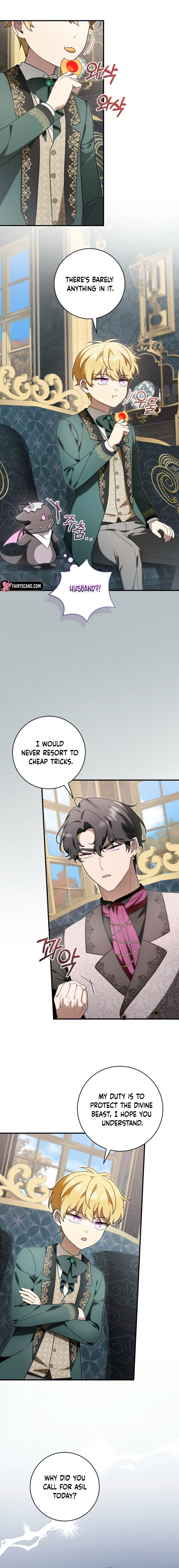 Read Baby Dragon to the Duke's Rescue Manga Online