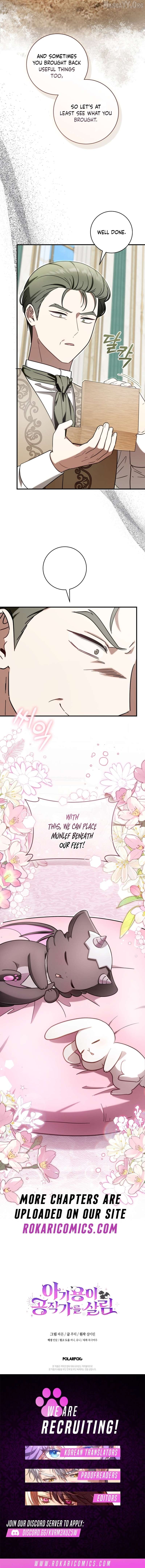 Read Baby Dragon to the Duke's Rescue Manga Online