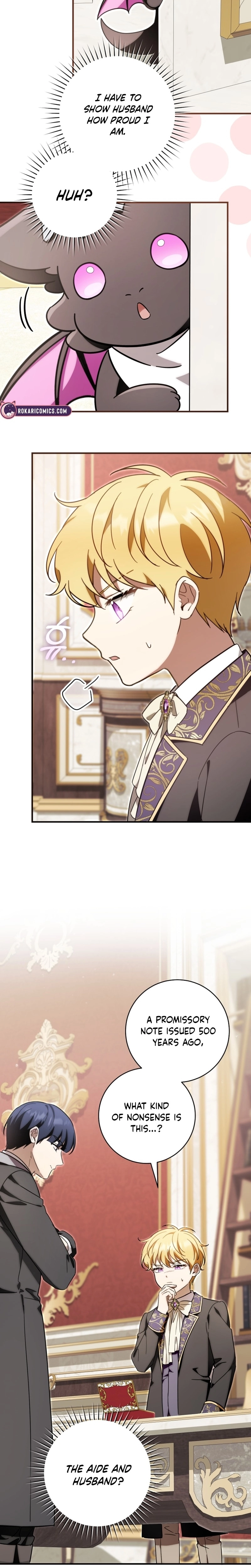 Read Baby Dragon to the Duke's Rescue Manga Online