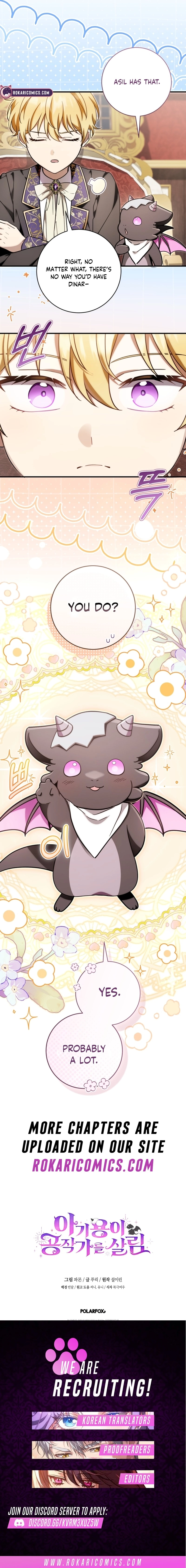 Read Baby Dragon to the Duke's Rescue Manga Online