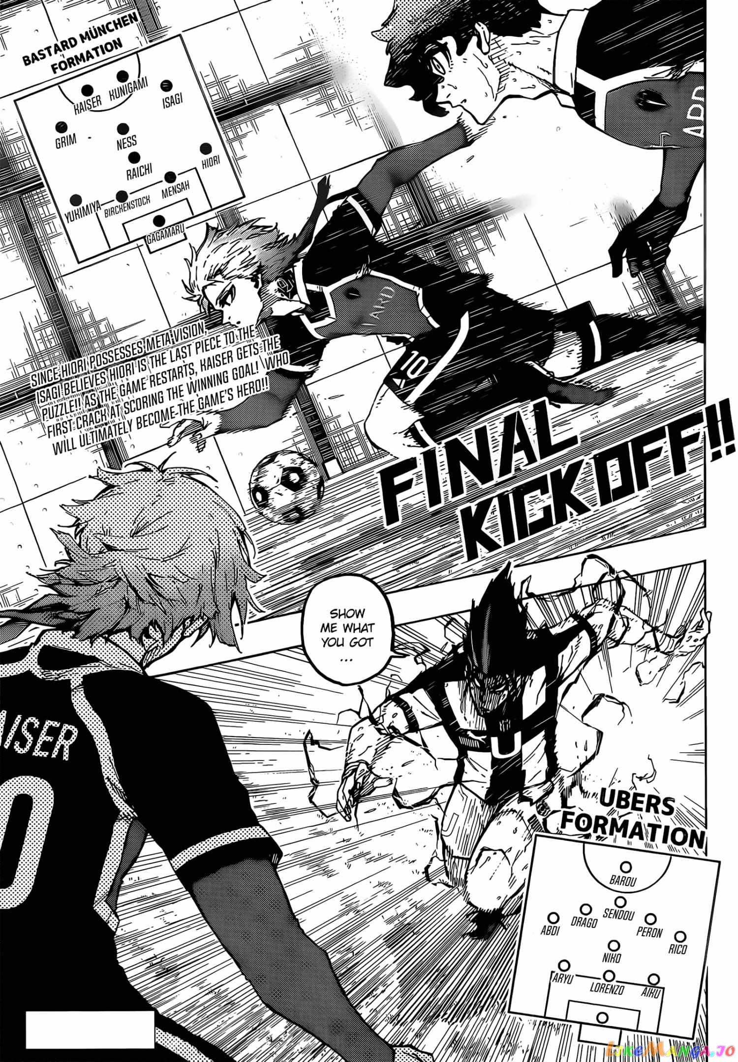 Read Blue Lock manga online Manga Online