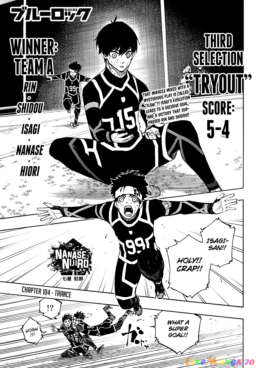 Read Blue Lock manga online Manga Online