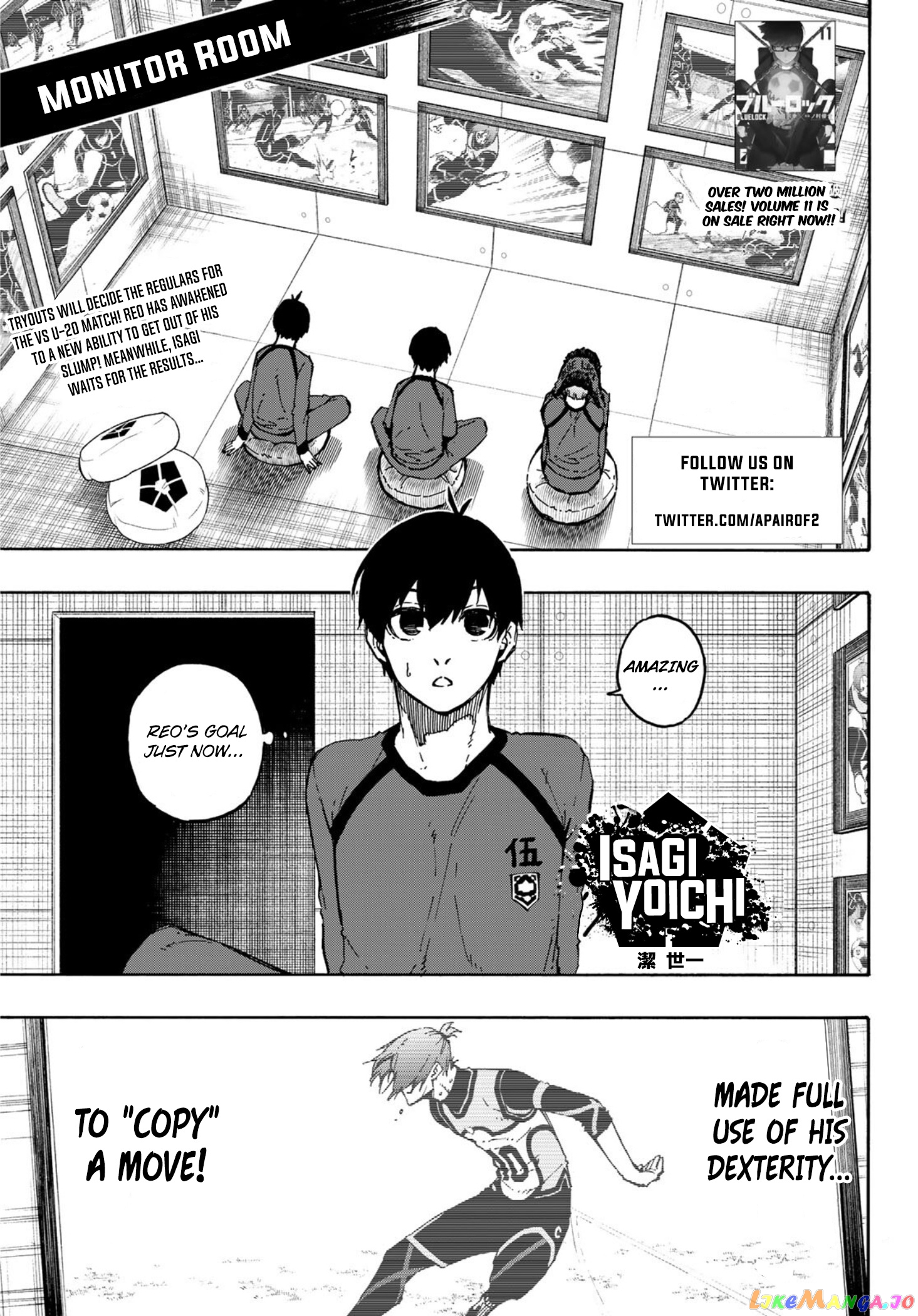 Read Blue Lock manga online Manga Online