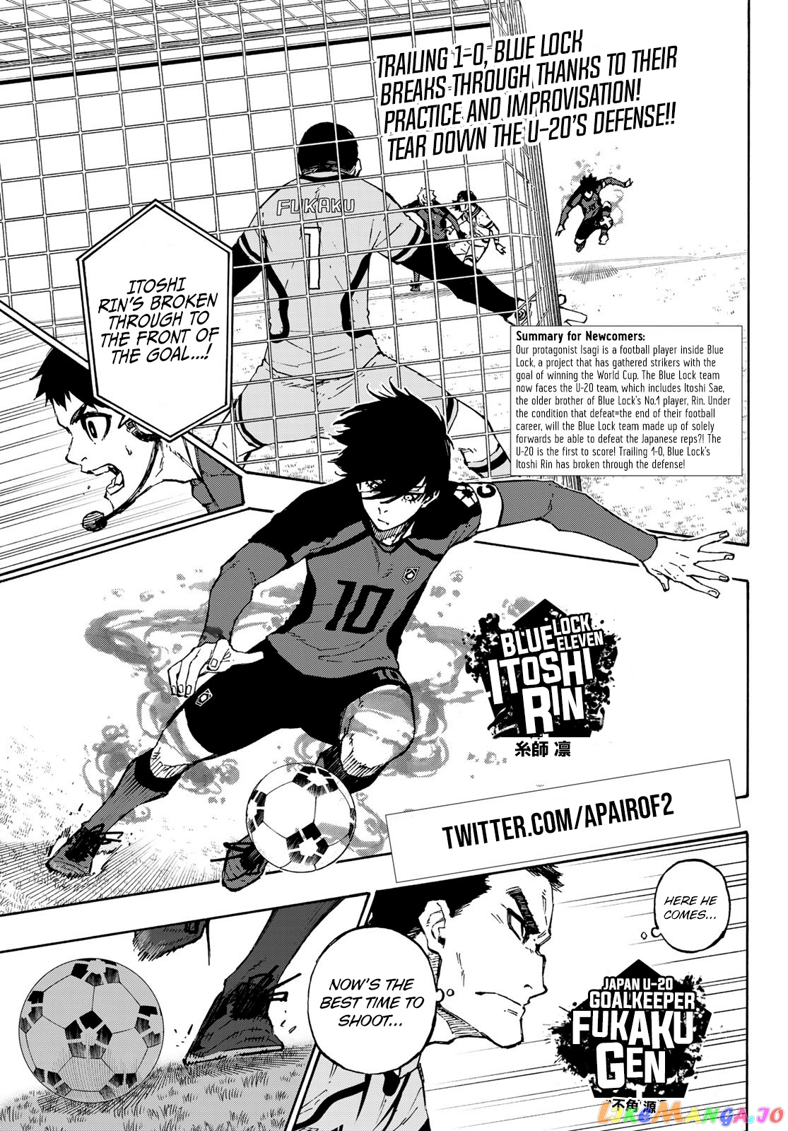 Read Blue Lock manga online Manga Online