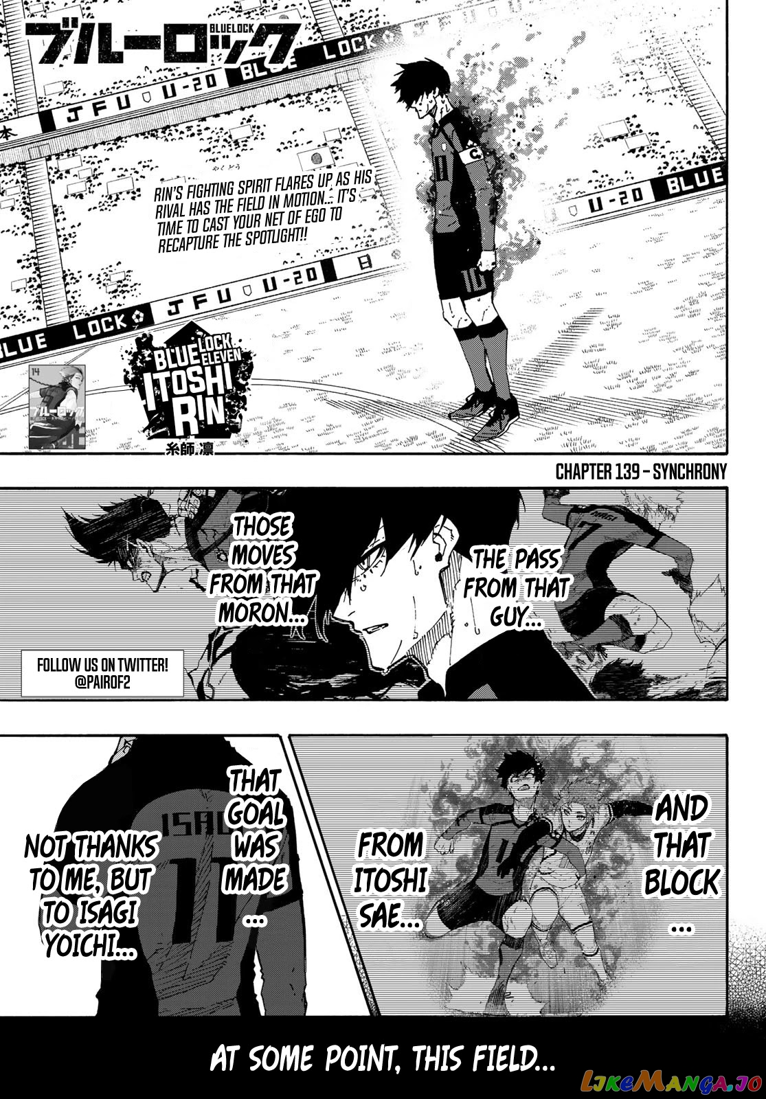 Read Blue Lock manga online Manga Online