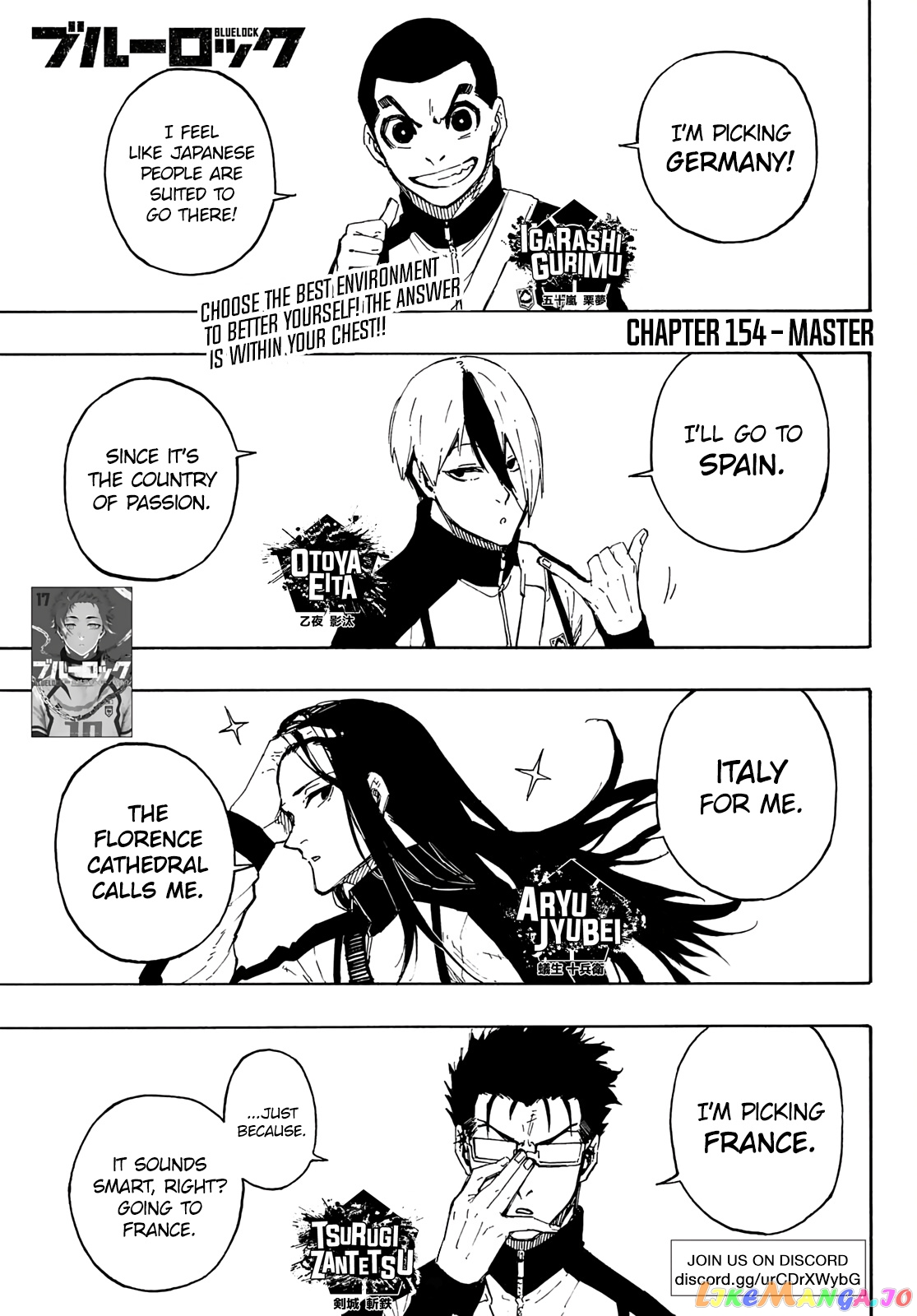 Read Blue Lock manga online Manga Online