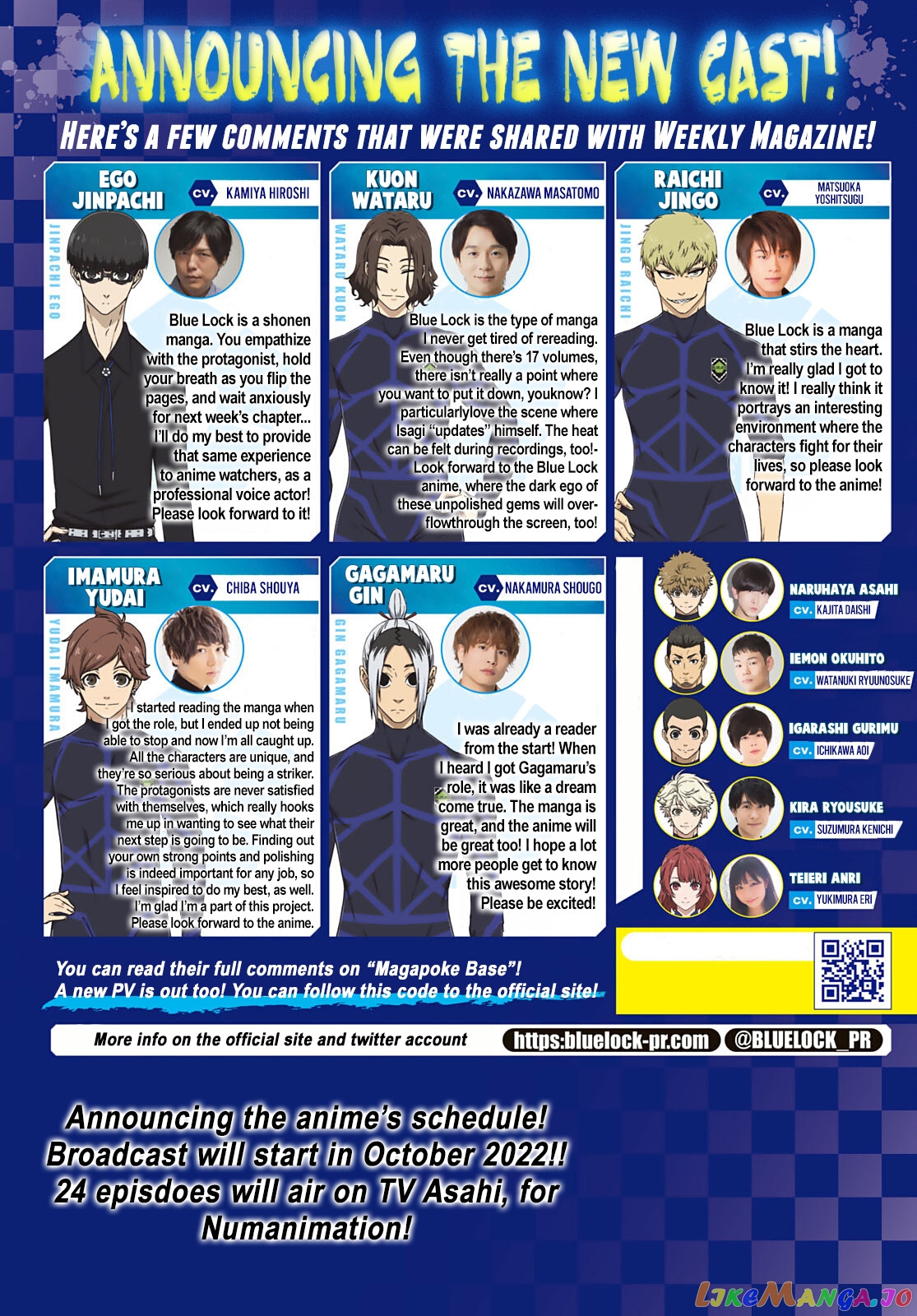 Read Blue Lock manga online Manga Online