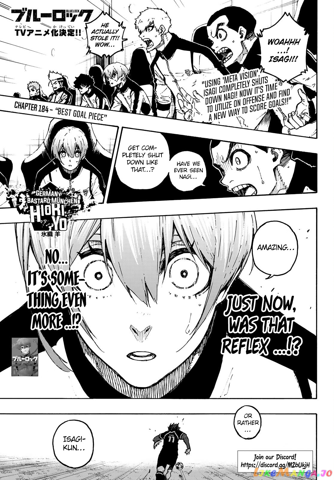 Read Blue Lock manga online Manga Online