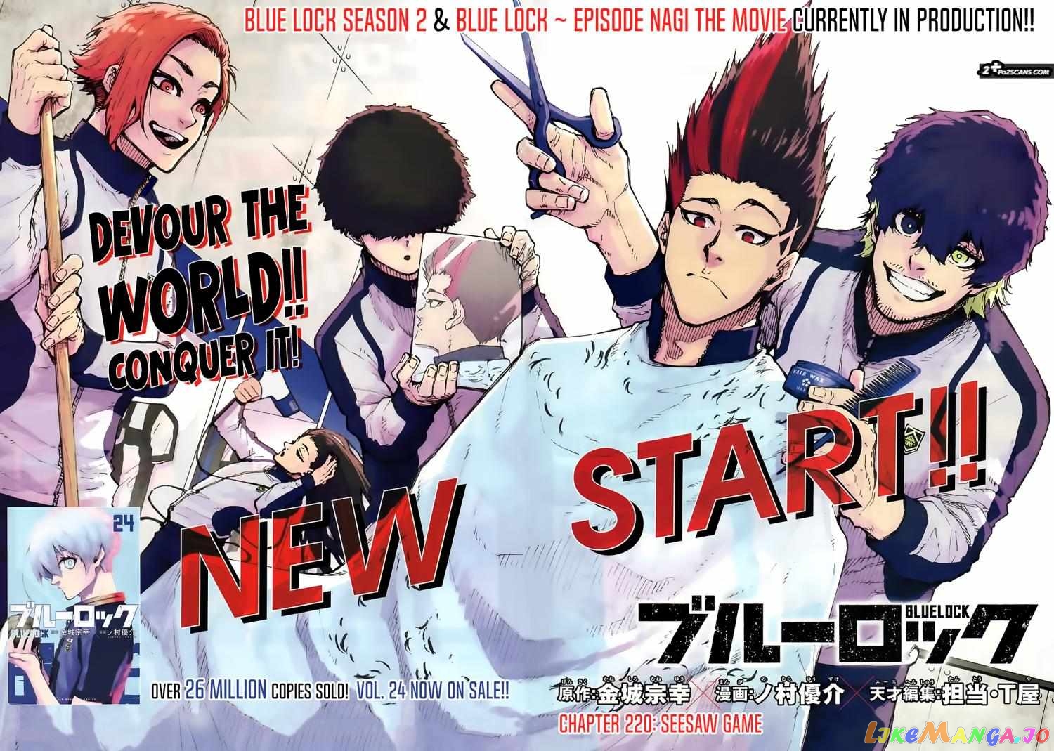 Read Blue Lock manga online Manga Online