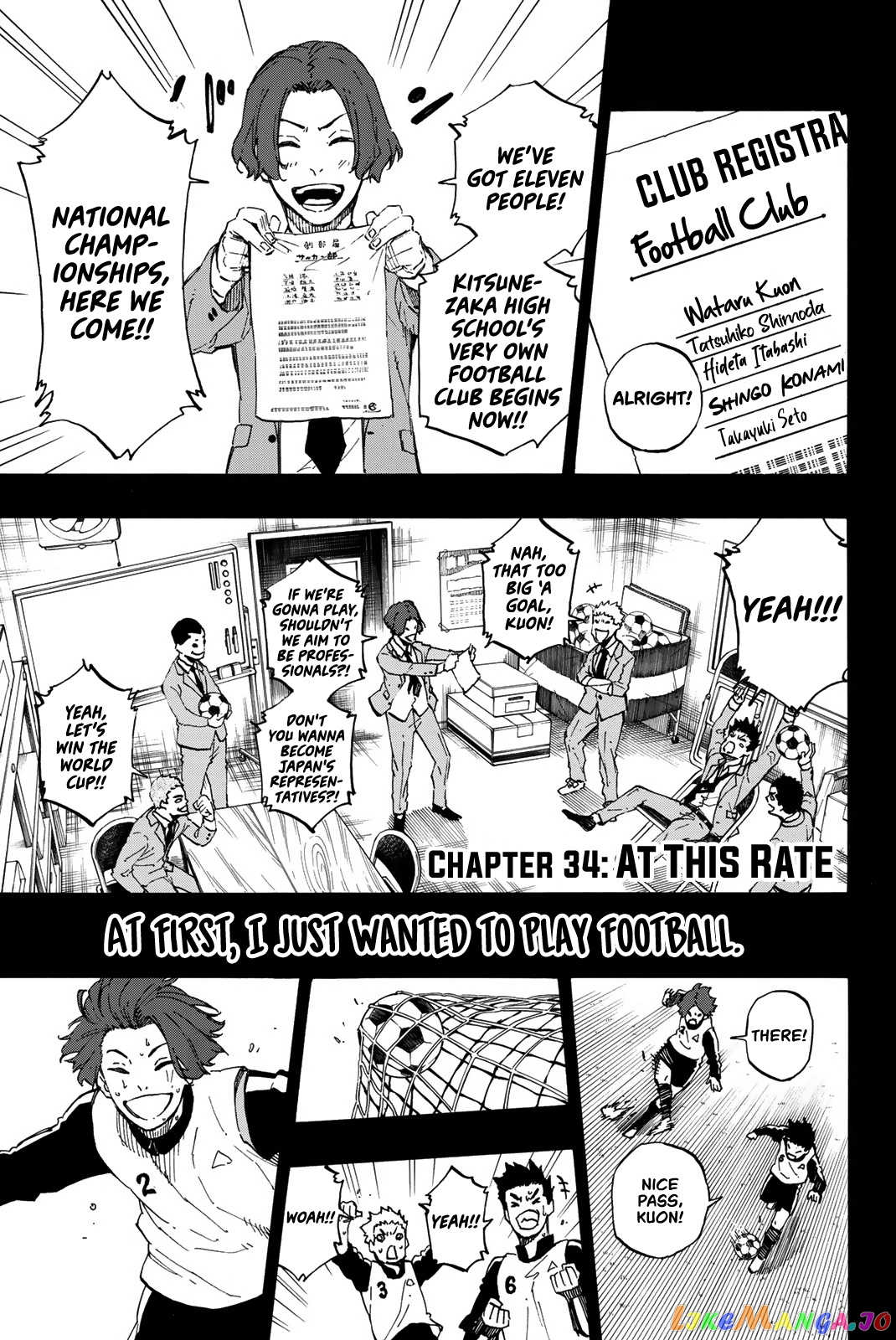 Read Blue Lock manga online Manga Online