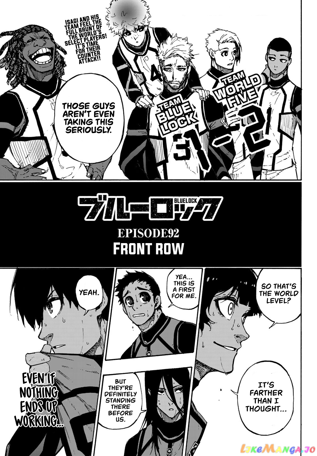 Read Blue Lock manga online Manga Online