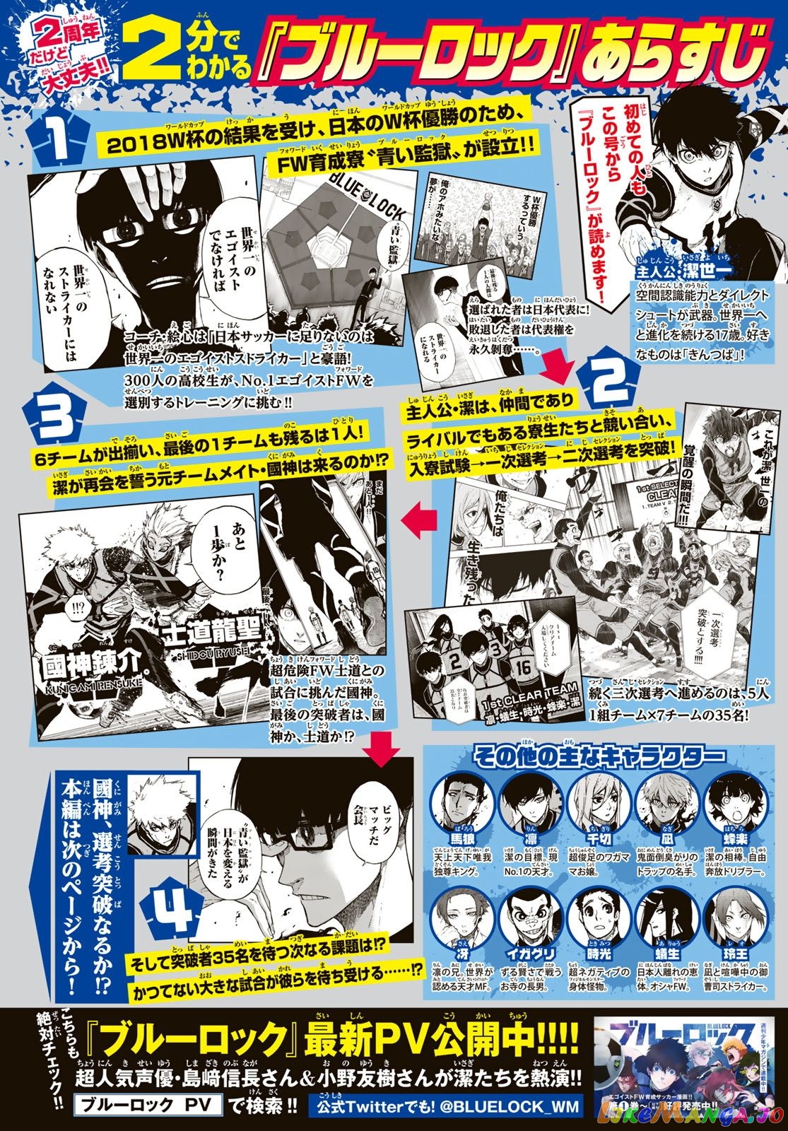 Read Blue Lock manga online Manga Online