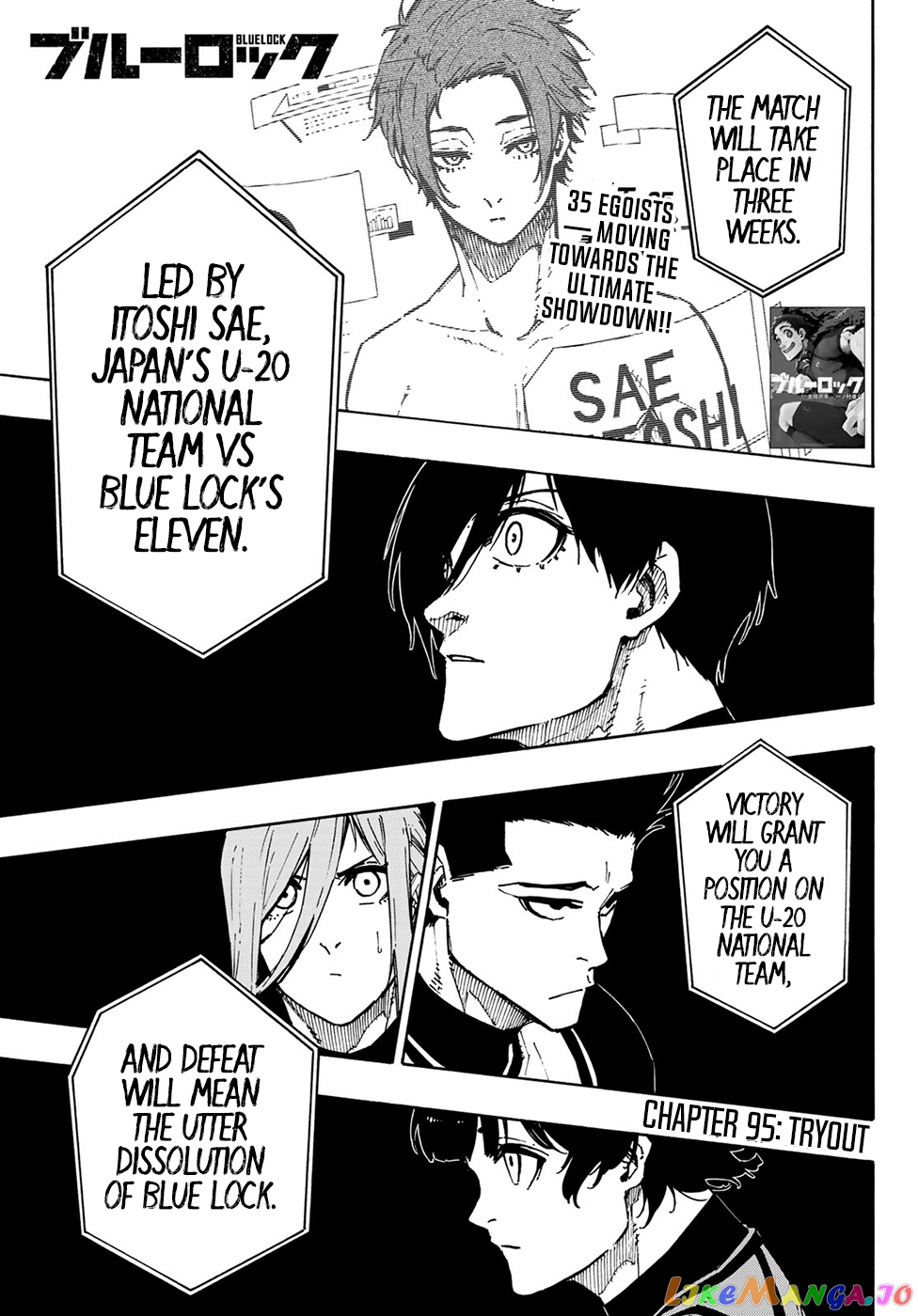 Read Blue Lock manga online Manga Online