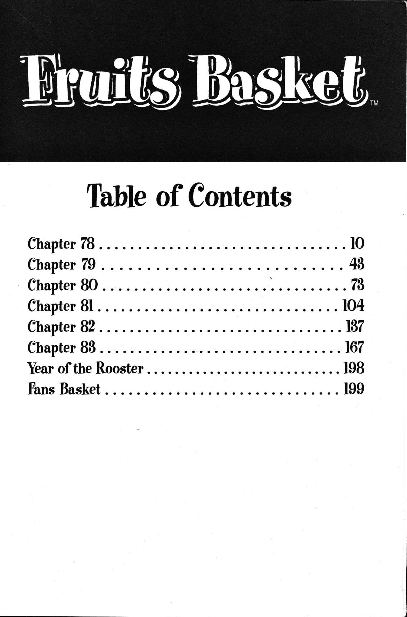 Read Fruits Basket Manga Online