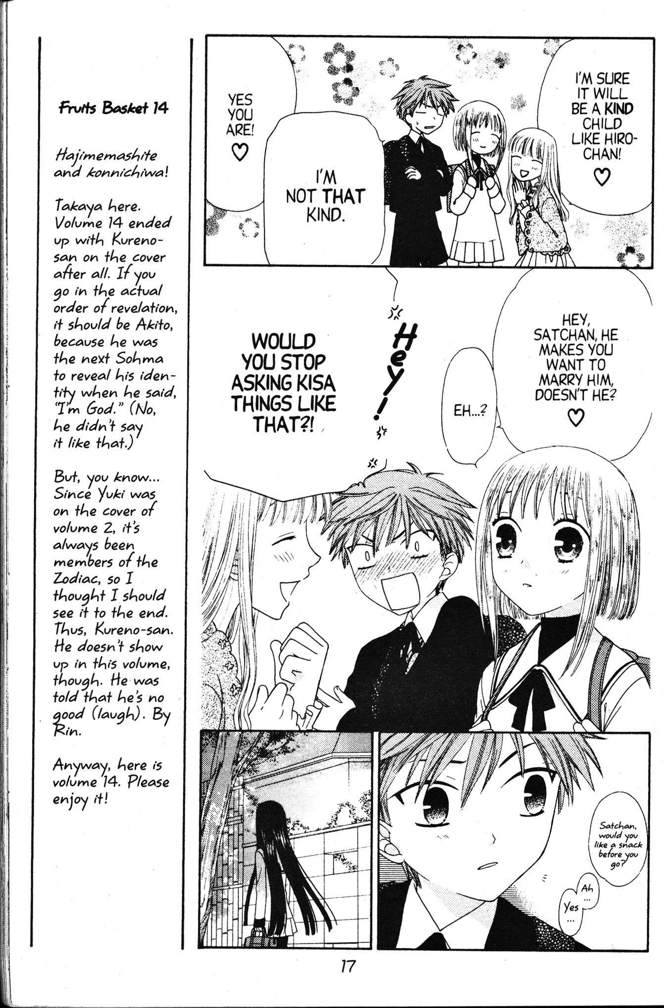 Read Fruits Basket Manga Online