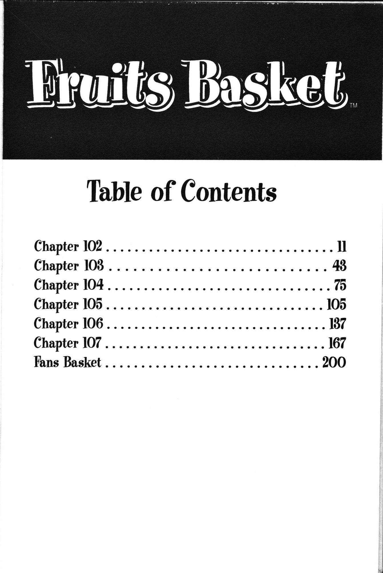 Read Fruits Basket Manga Online