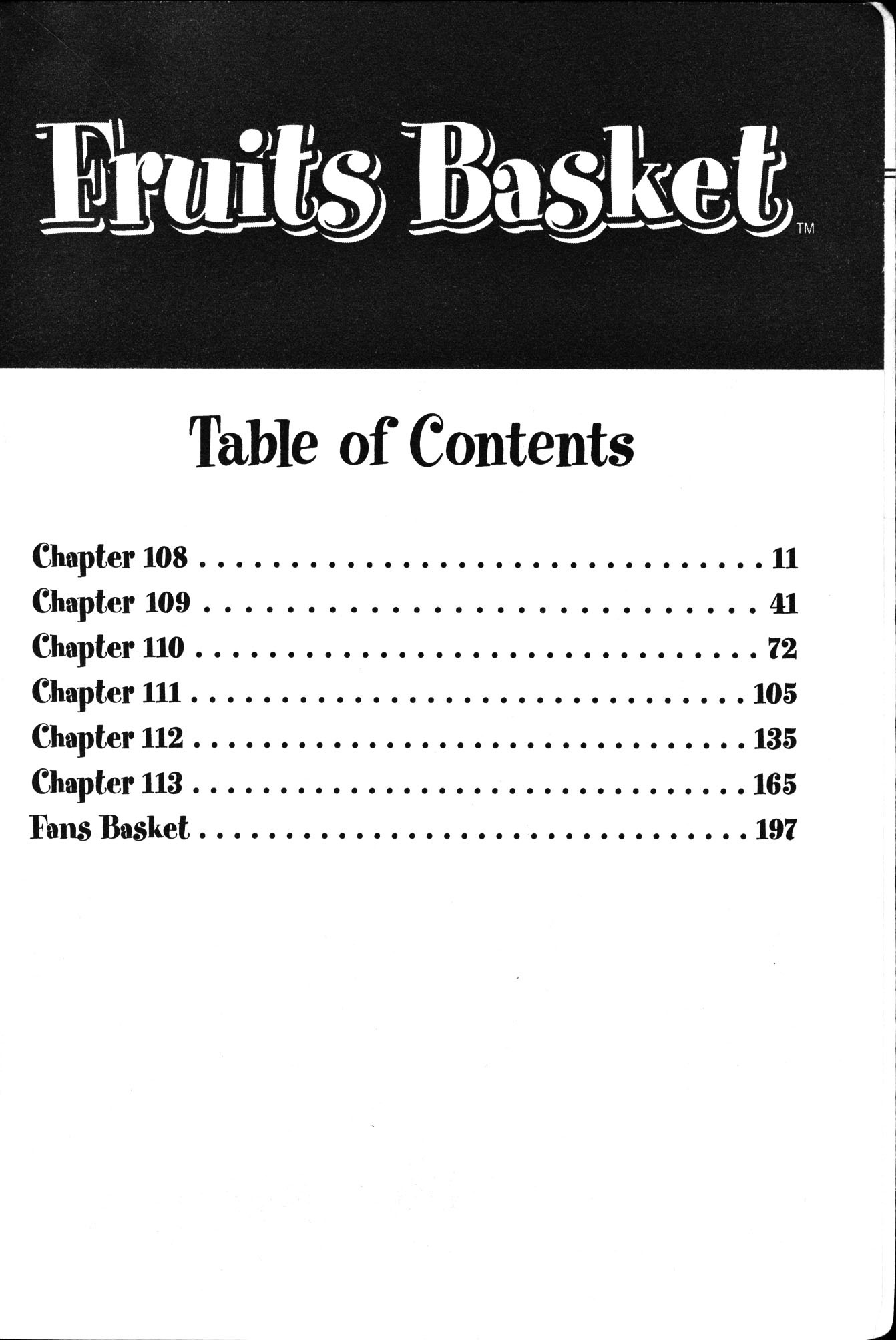 Read Fruits Basket Manga Online