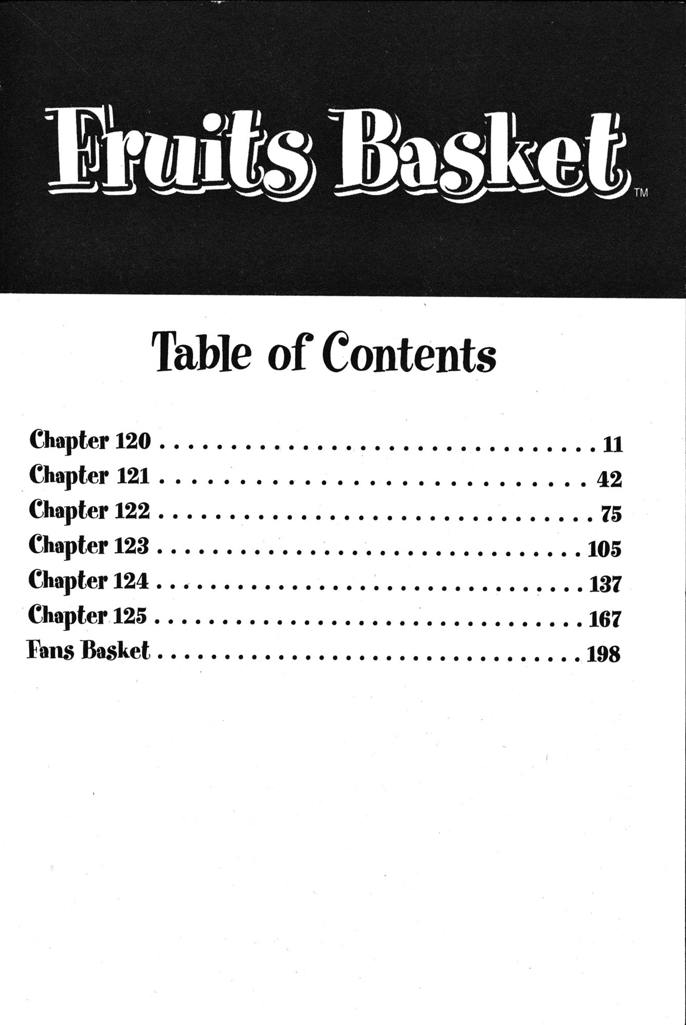 Read Fruits Basket Manga Online