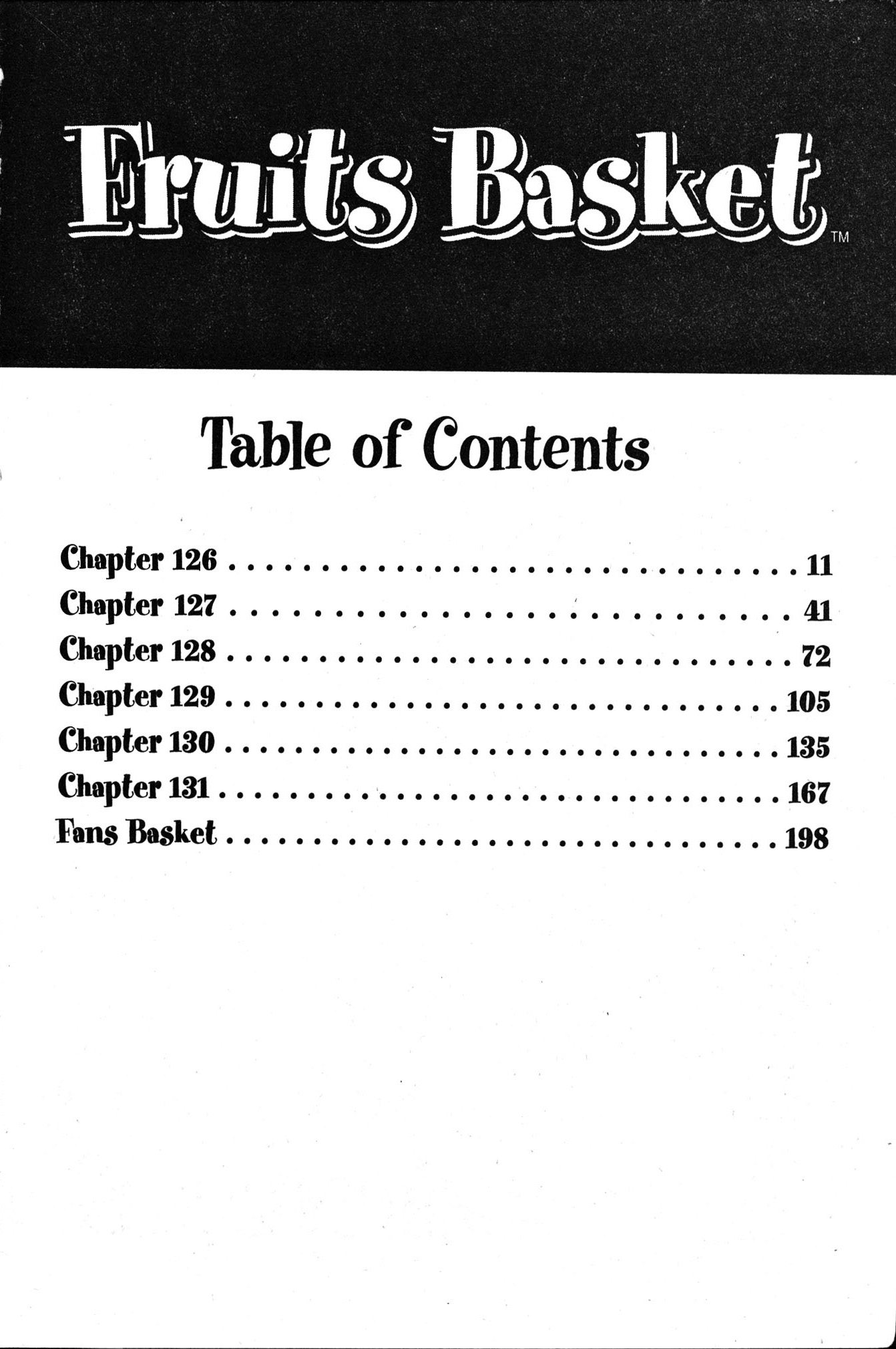 Read Fruits Basket Manga Online