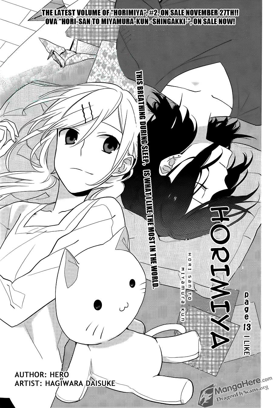 Read Horimiya Manga Online