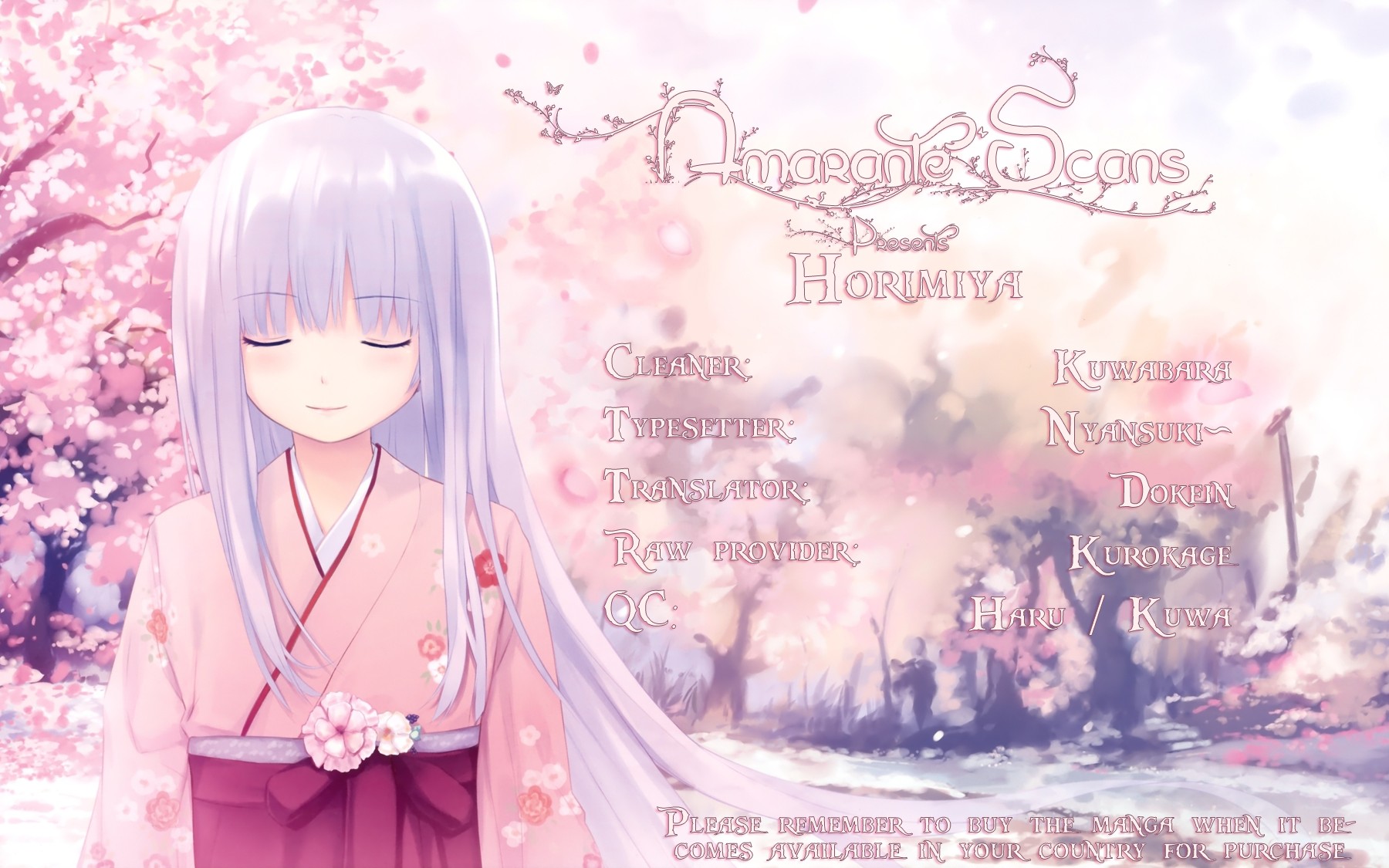 Read Horimiya Manga Online