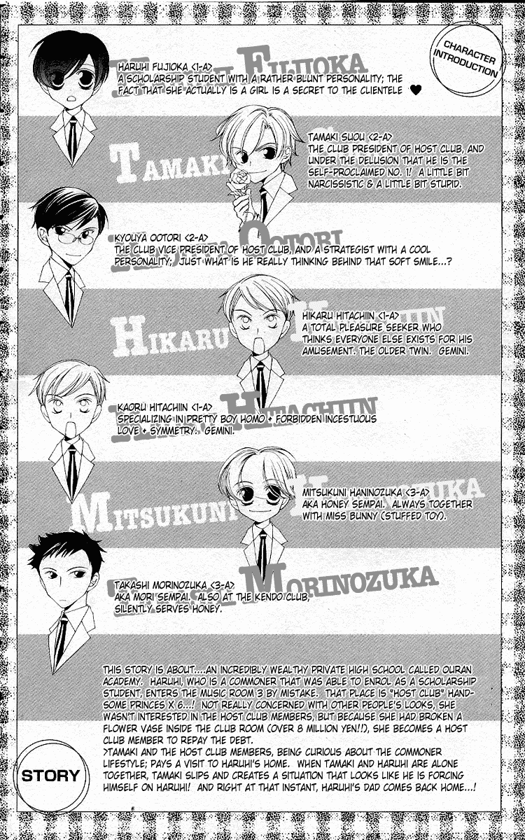 Read Ouran High School Host Club Manga Online