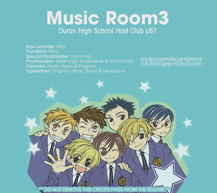 Read Ouran High School Host Club Manga Online
