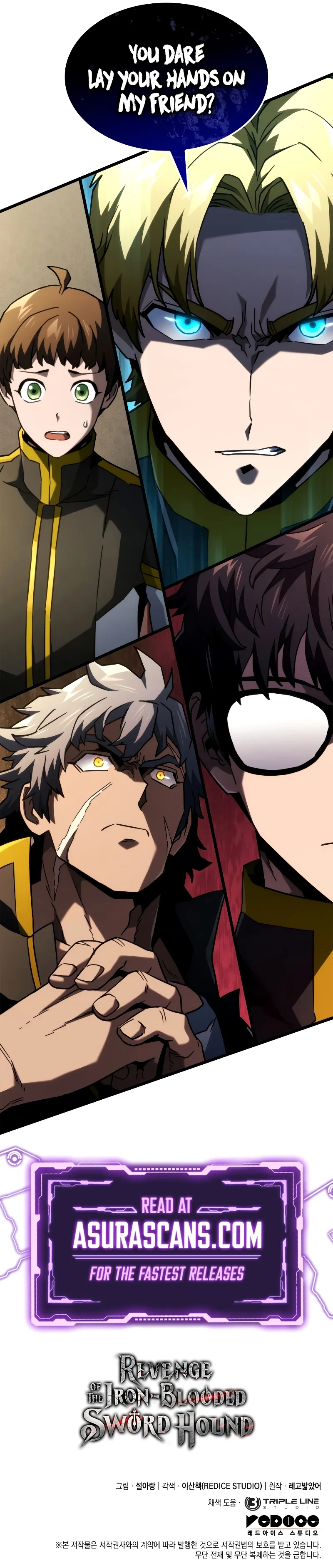 Read Revenge of the Iron-Blooded Sword Hound Manga Online