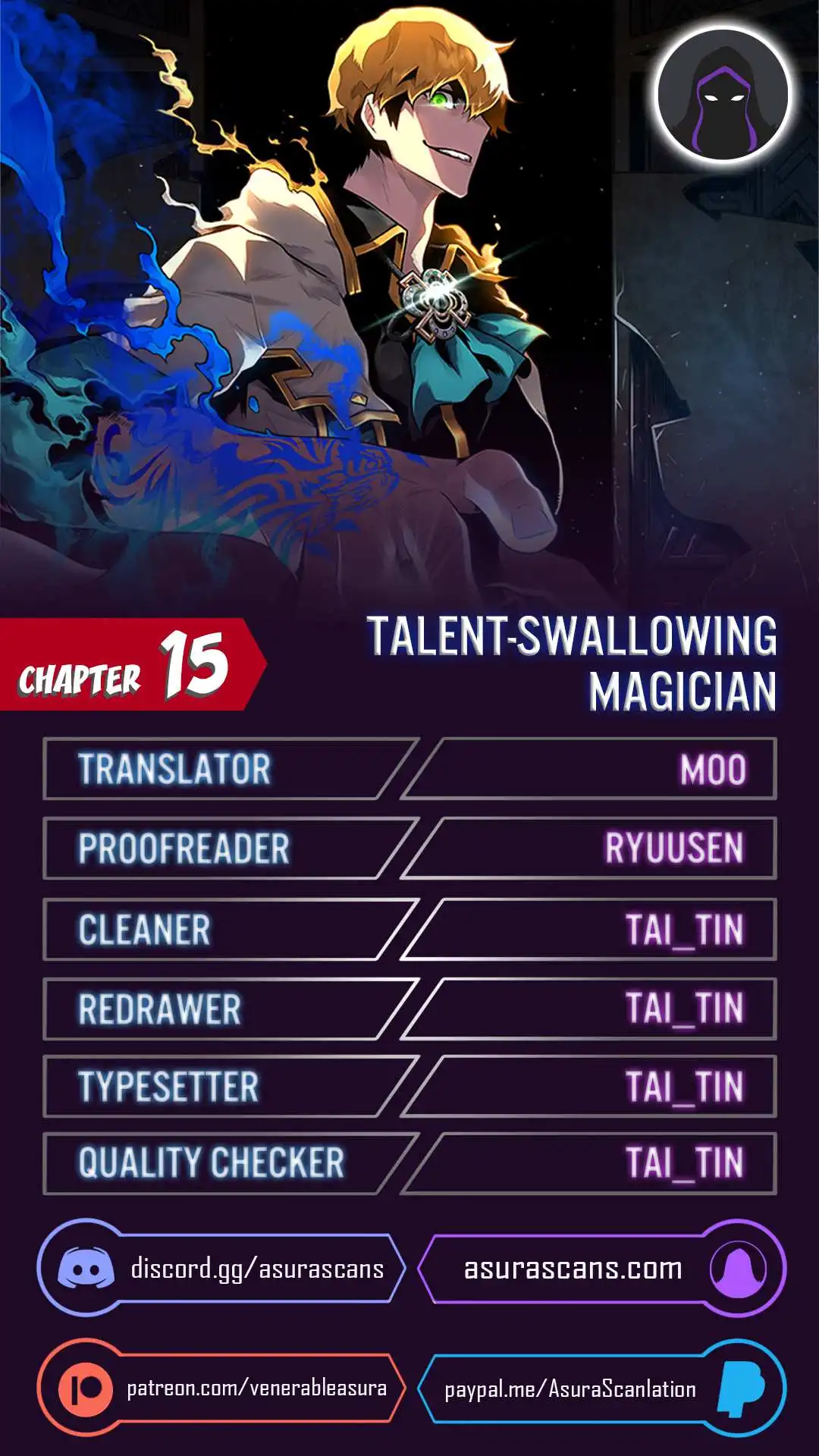 Read Talent-Swallowing Magician Manga Online