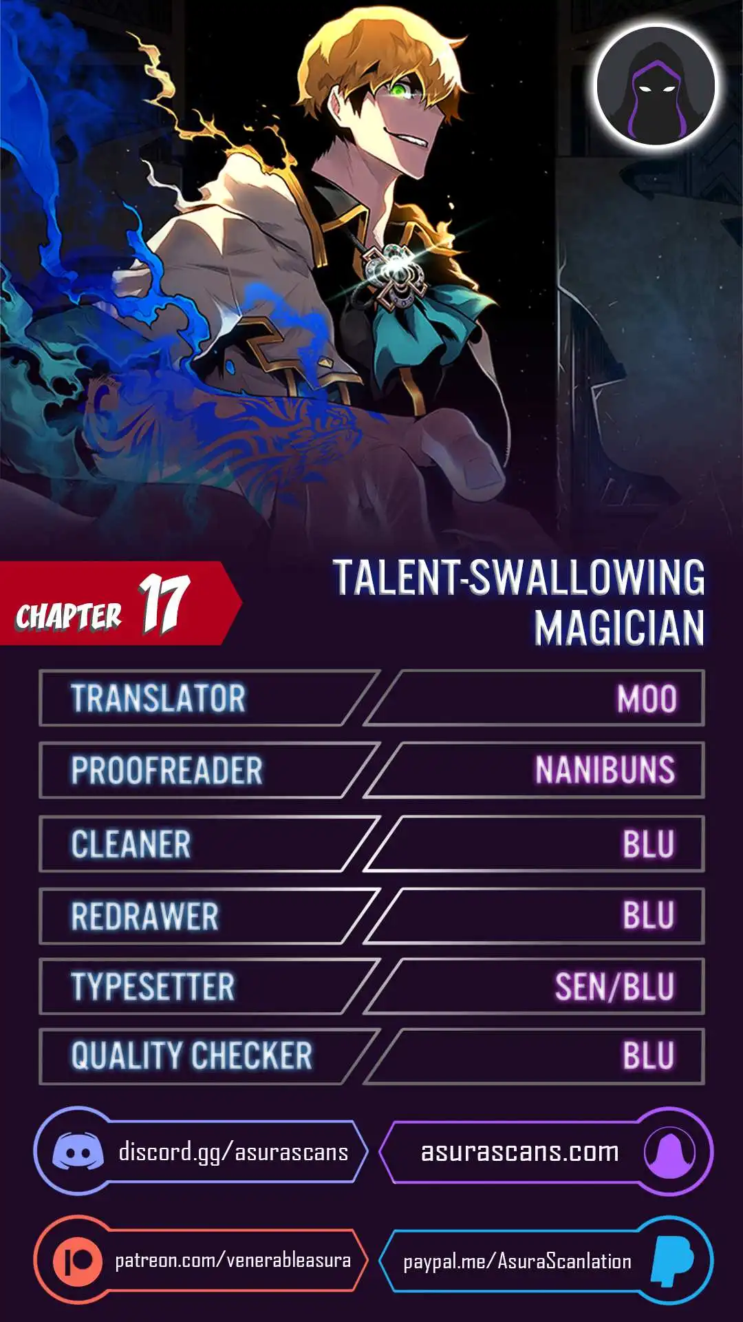 Read Talent-Swallowing Magician Manga Online