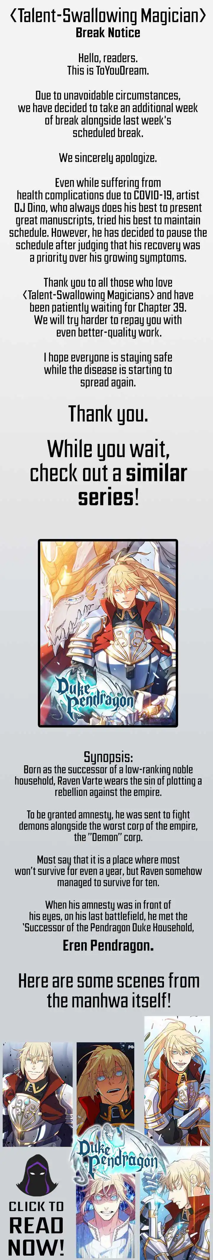 Read Talent-Swallowing Magician Manga Online