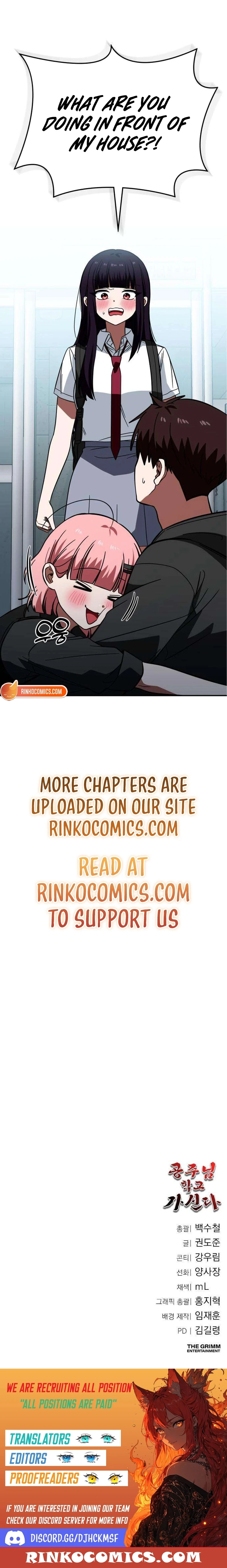 Read The Princess Goes To School Manga Online