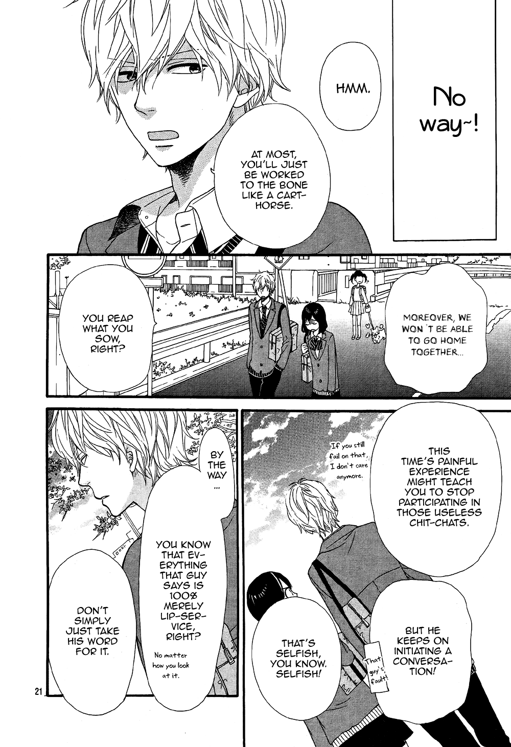 Read Wolf Girl and Black Prince Manga Online