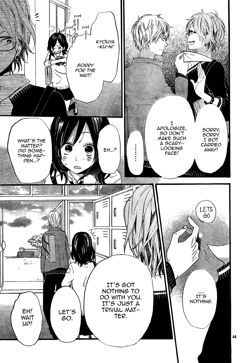 Read Wolf Girl and Black Prince Manga Online