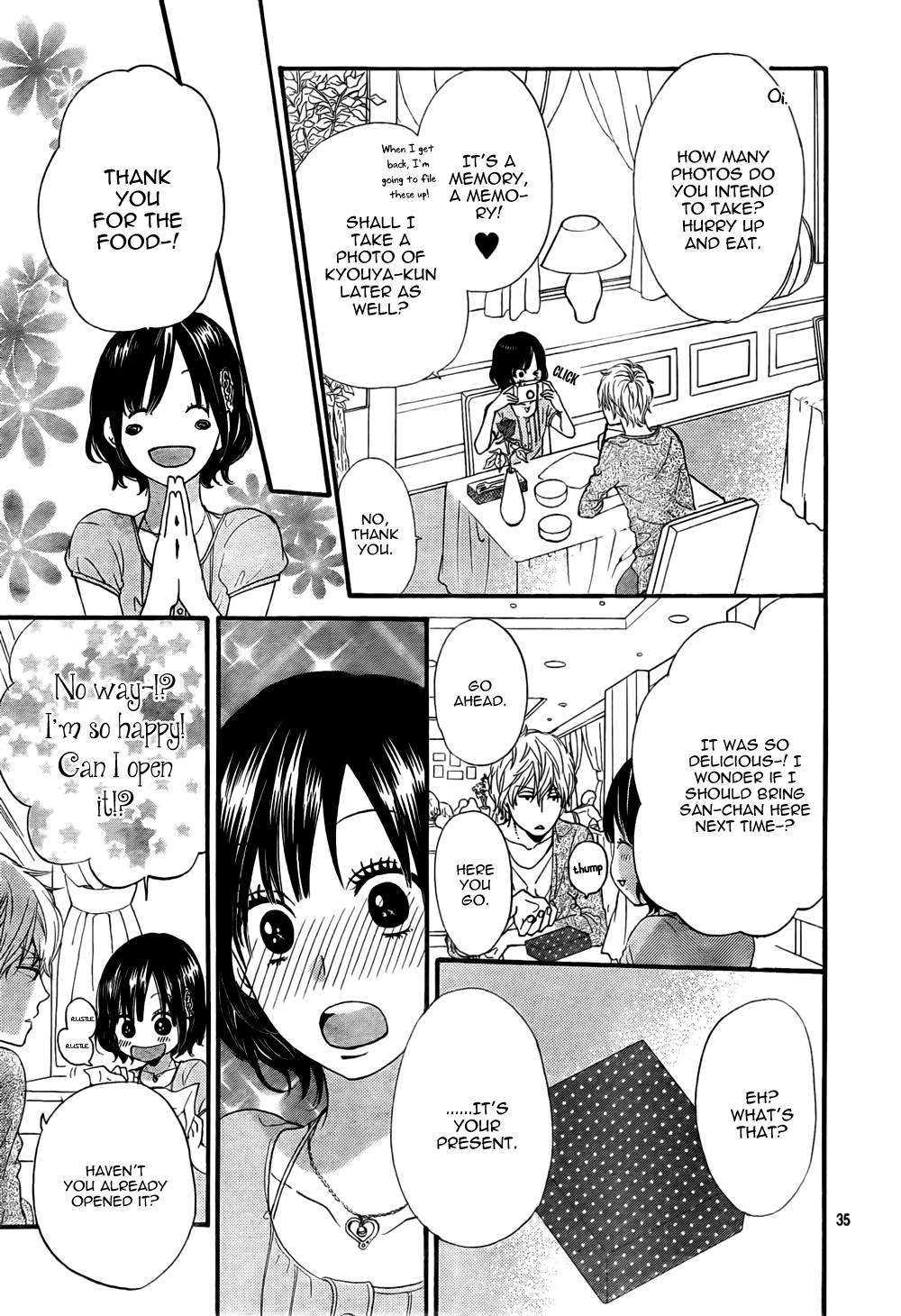 Read Wolf Girl and Black Prince Manga Online