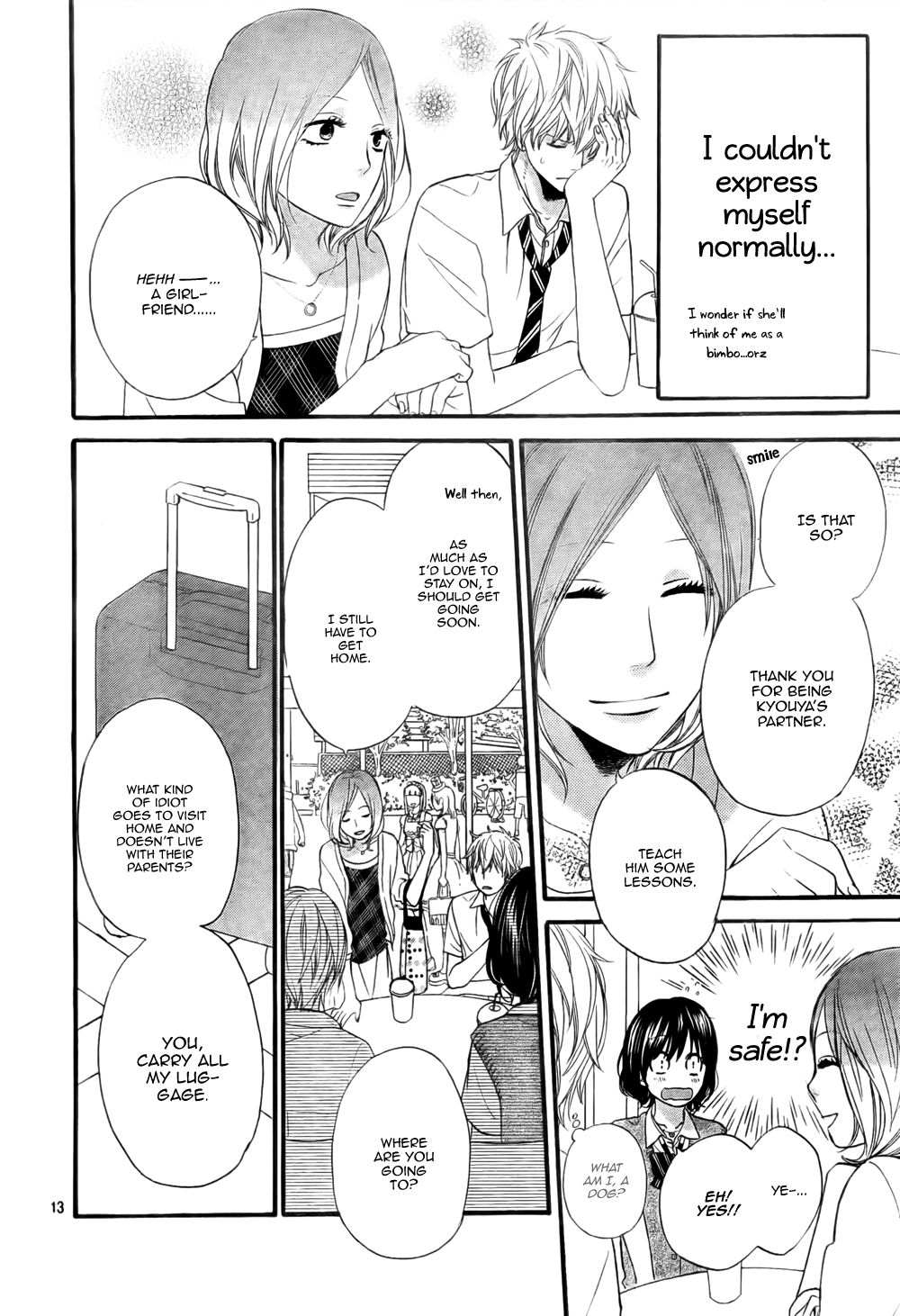 Read Wolf Girl and Black Prince Manga Online