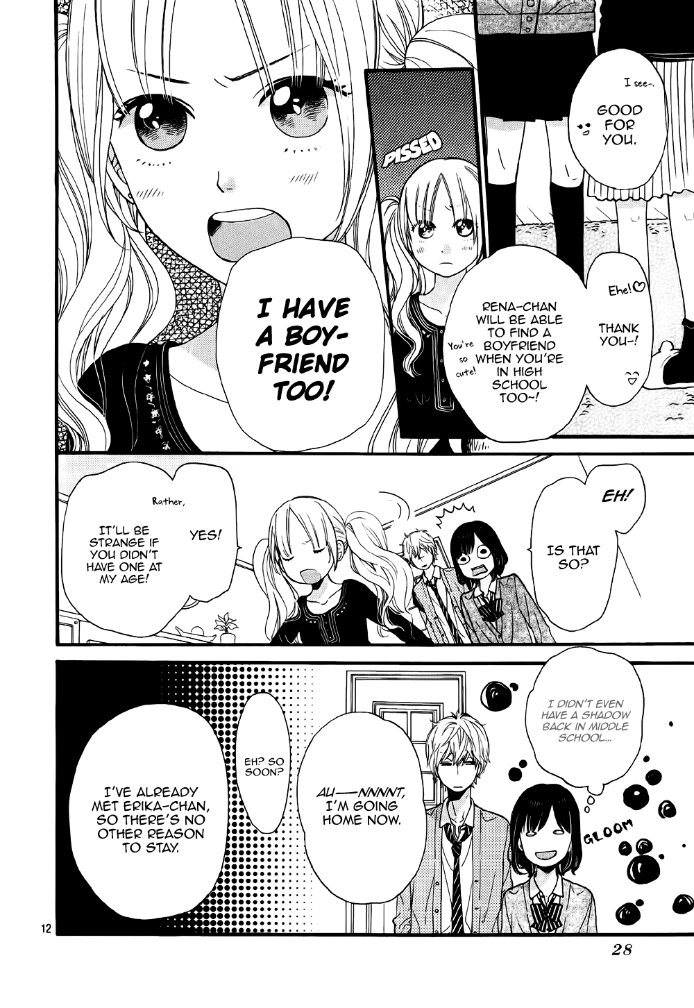 Read Wolf Girl and Black Prince Manga Online