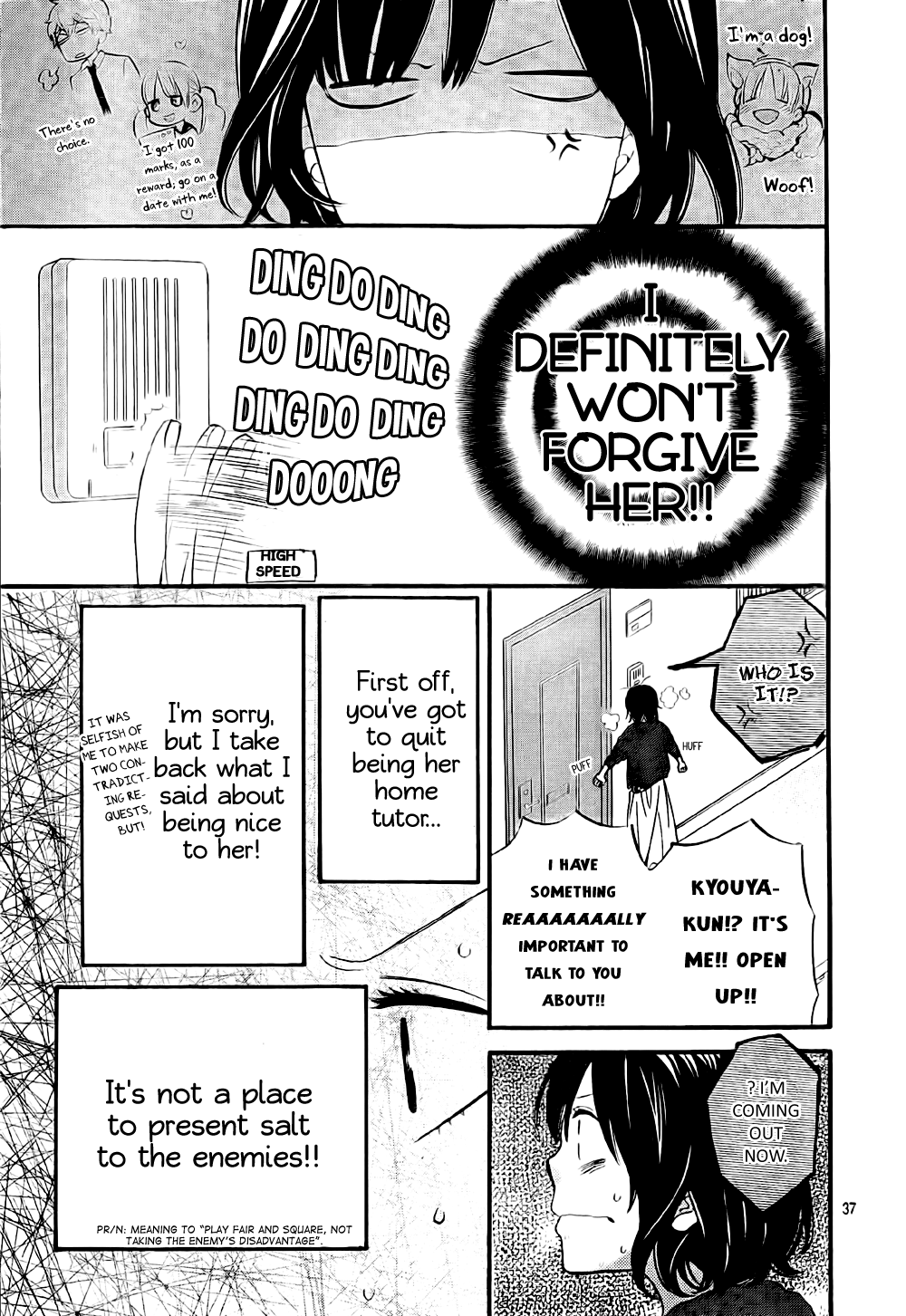 Read Wolf Girl and Black Prince Manga Online