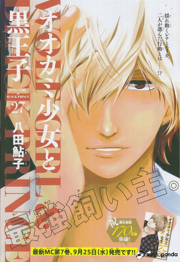 Read Wolf Girl and Black Prince Manga Online
