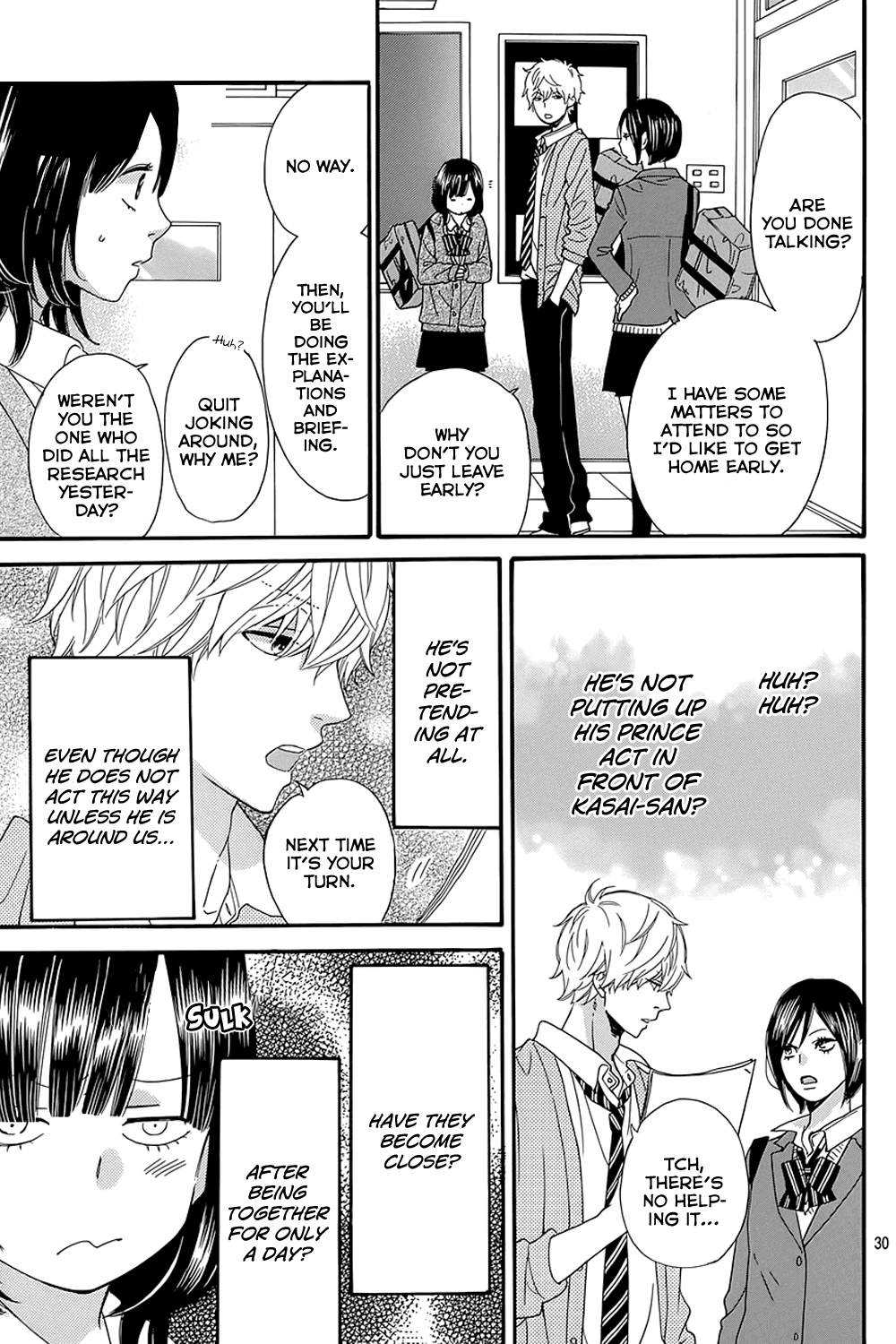 Read Wolf Girl and Black Prince Manga Online