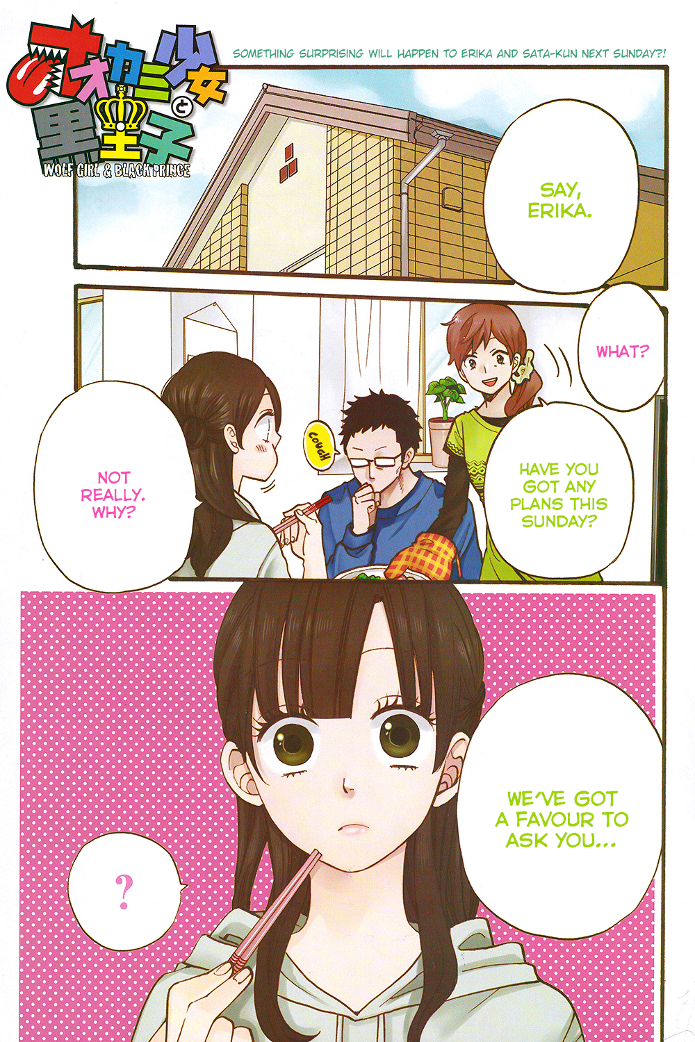 Read Wolf Girl and Black Prince Manga Online