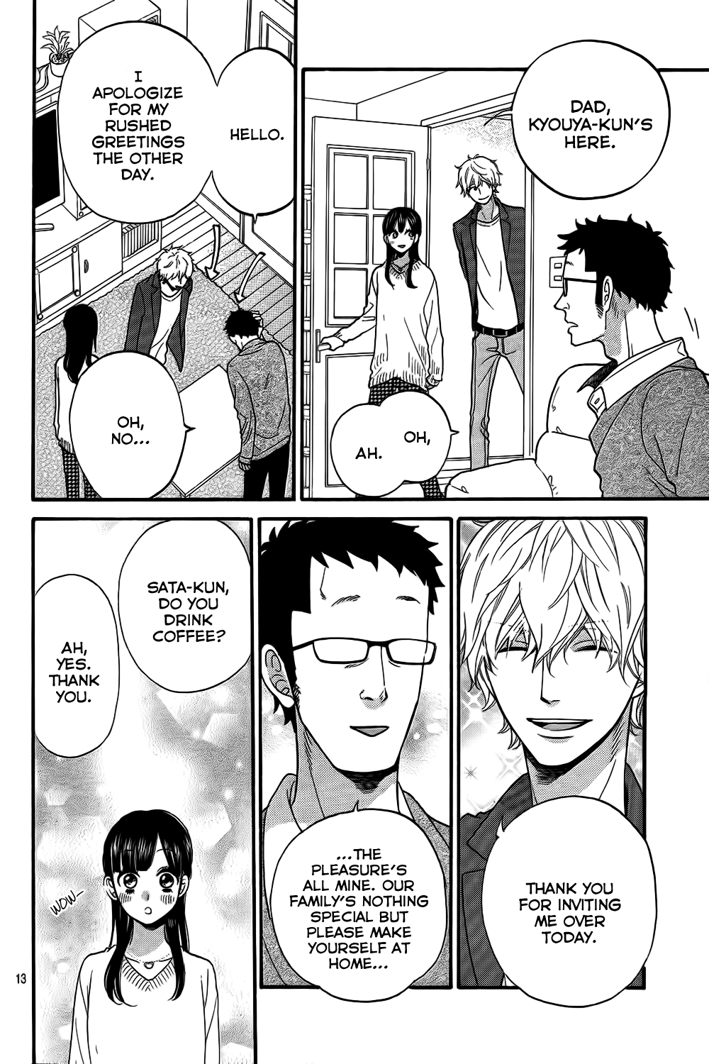 Read Wolf Girl and Black Prince Manga Online