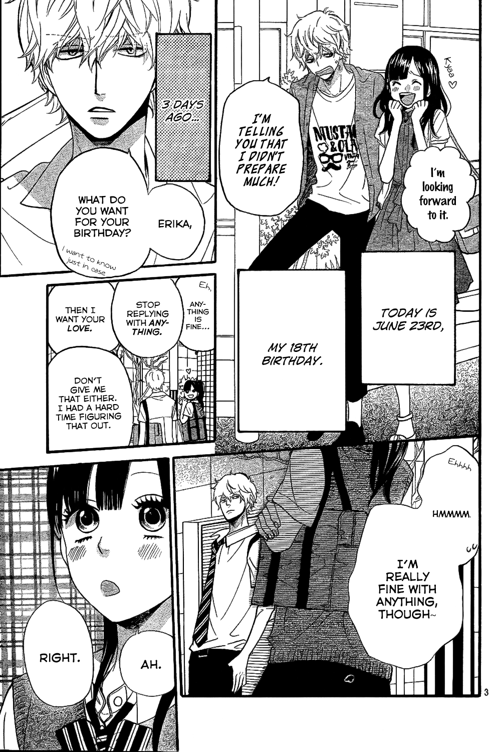 Read Wolf Girl and Black Prince Manga Online