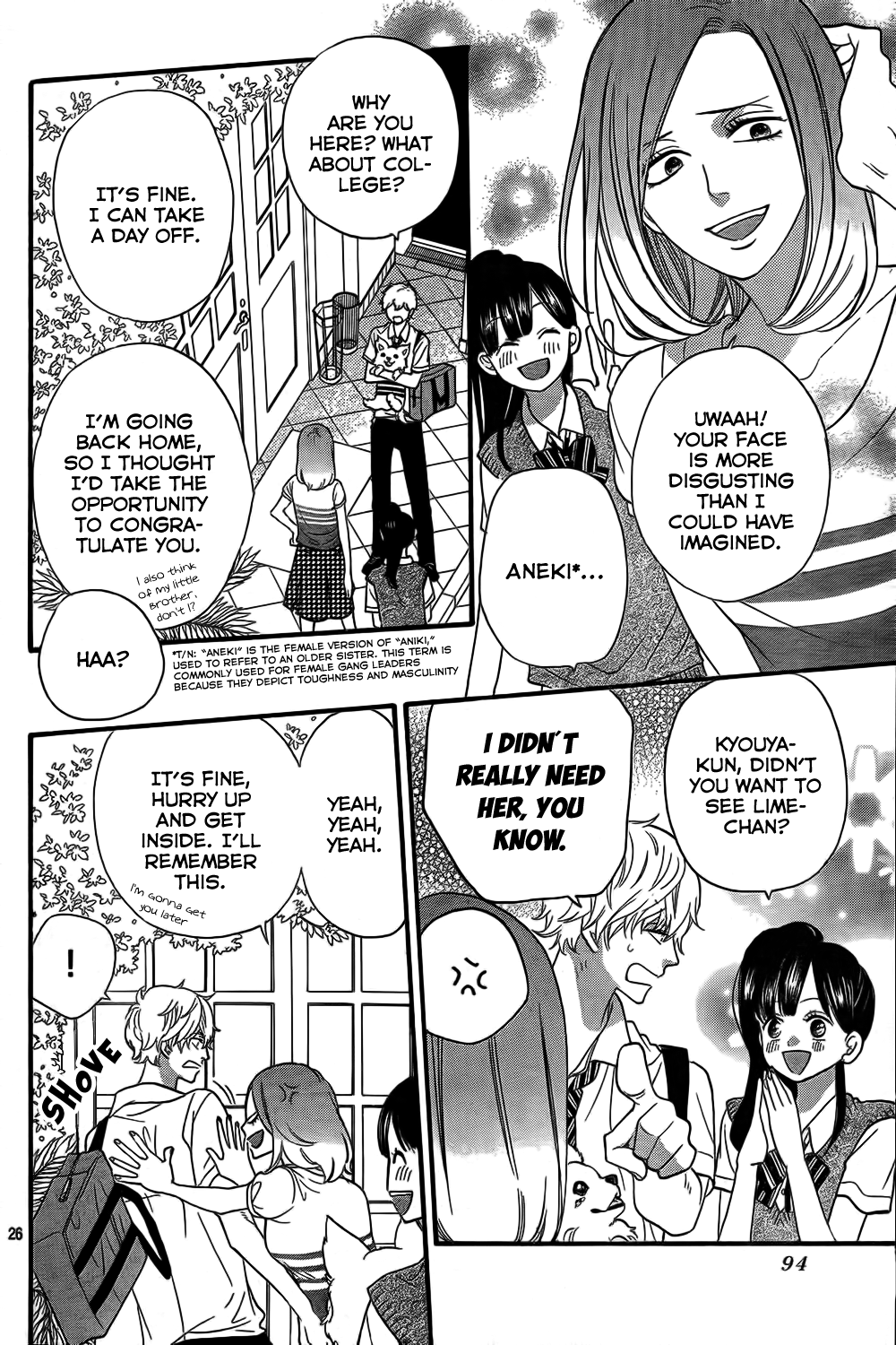 Read Wolf Girl and Black Prince Manga Online