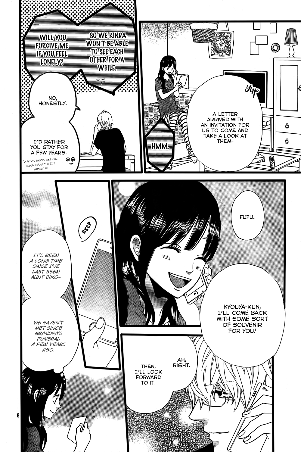 Read Wolf Girl and Black Prince Manga Online