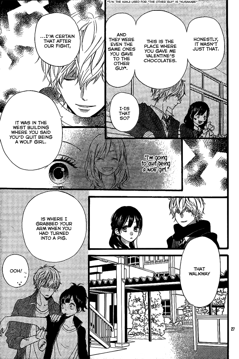 Read Wolf Girl and Black Prince Manga Online