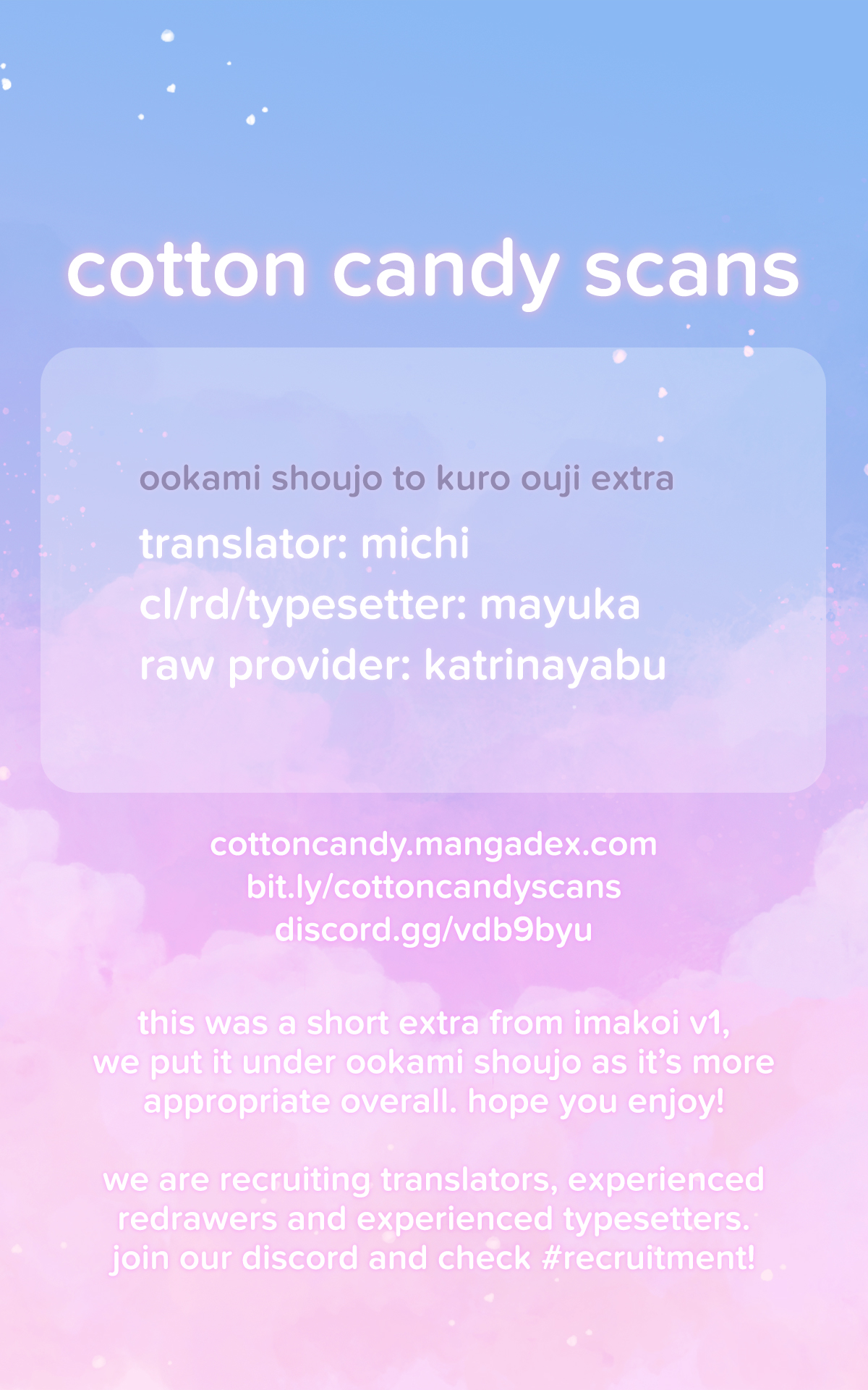 Read Wolf Girl and Black Prince Manga Online