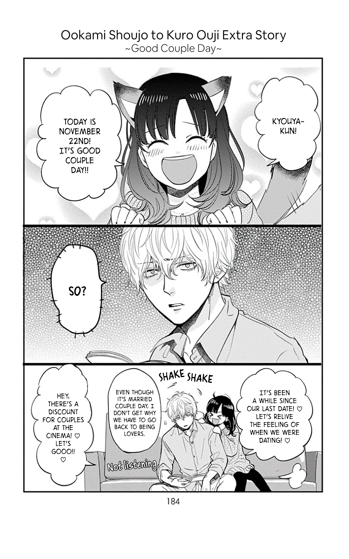 Read Wolf Girl and Black Prince Manga Online