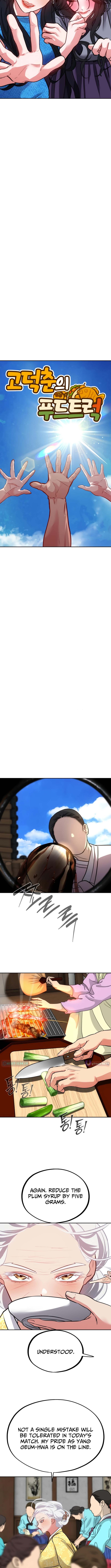 Read godeok chun's food truck chapter Manga Online