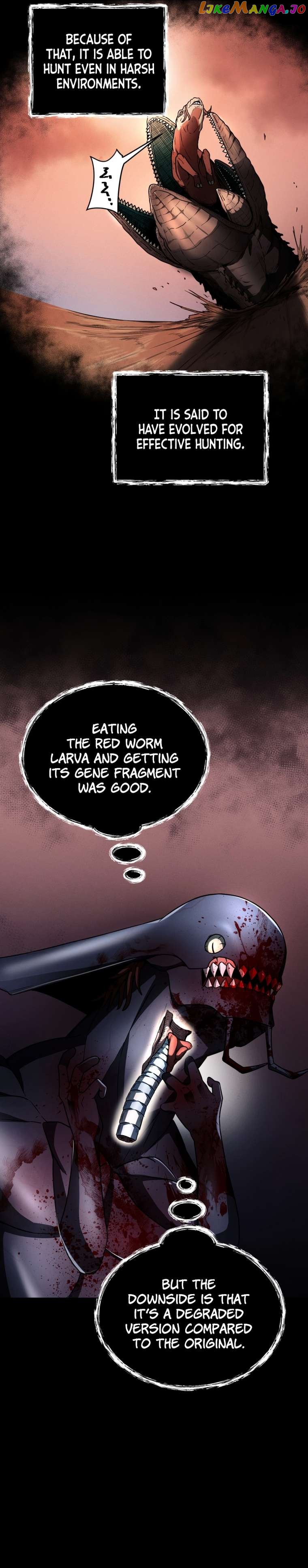 Read i became an evolving space monster Manga Online